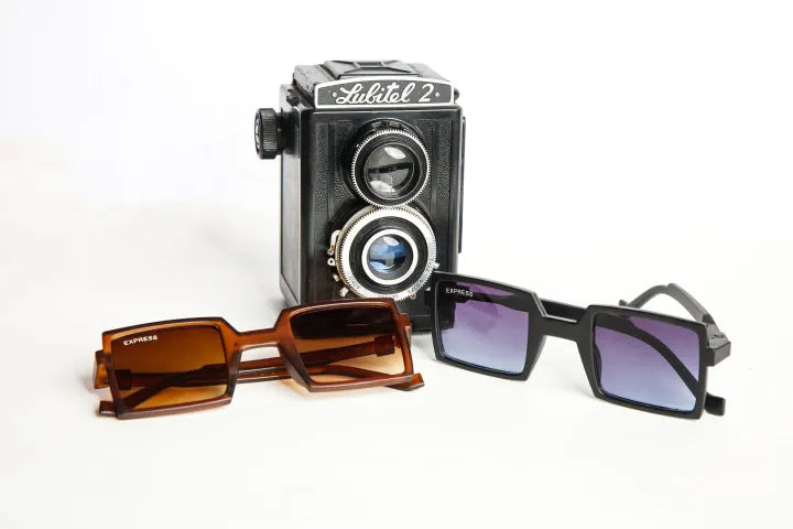 Square Retro Sunglasses for Men & Women