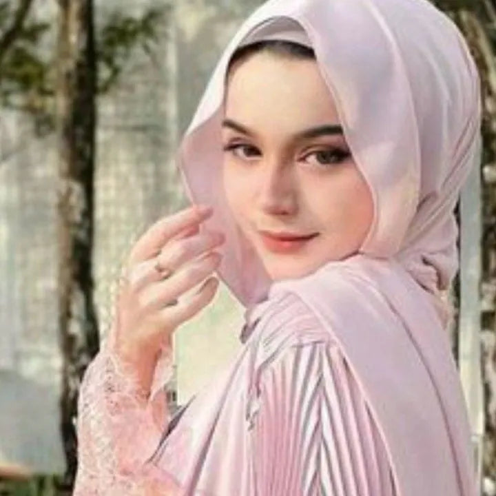Plain Chiffon Georgette Hijab for Girls & Women