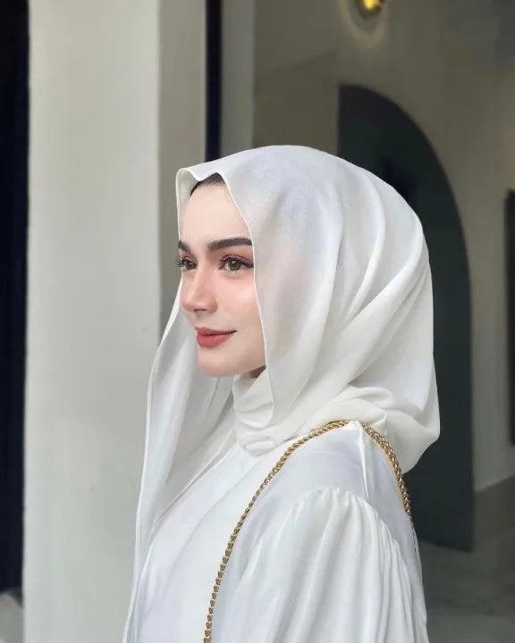 Plain Chiffon Georgette Hijab for Girls & Women