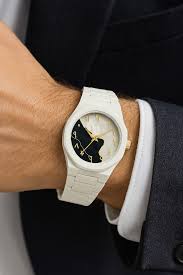 Arabic Aura Tiger Marble Print Watch