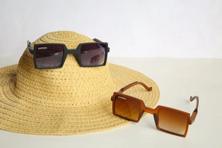 Square Retro Sunglasses for Men & Women
